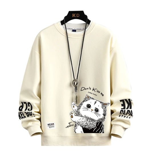 VARENO Kedi Oversize Sweatshirt