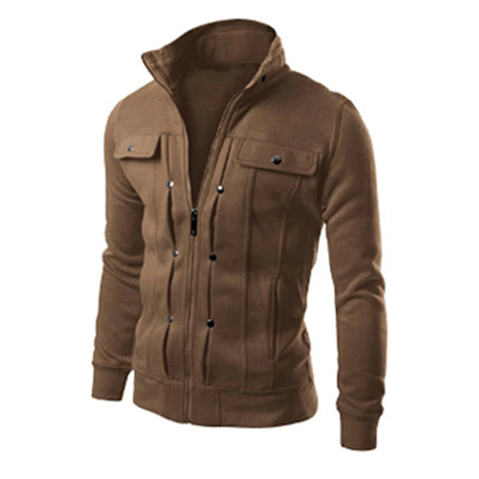 VARENO Fleece Deri Ceket
