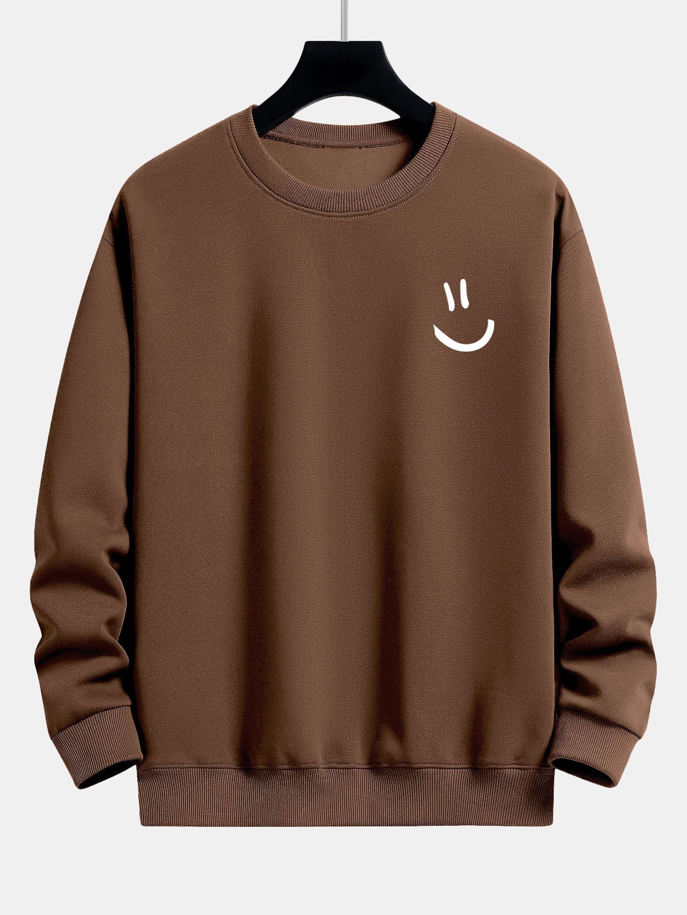 VARENO Smiley Face Sweatshirt