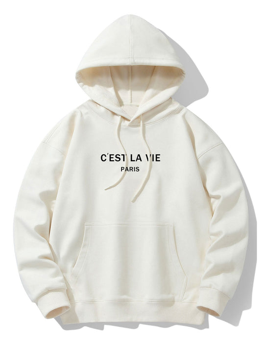 VARENO Paris Pamuklu Hoodie