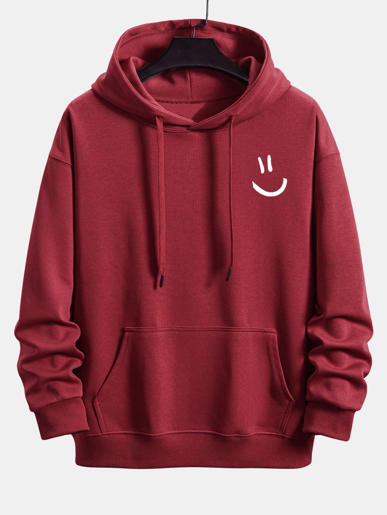 VARENO Smiley Face Hoodie