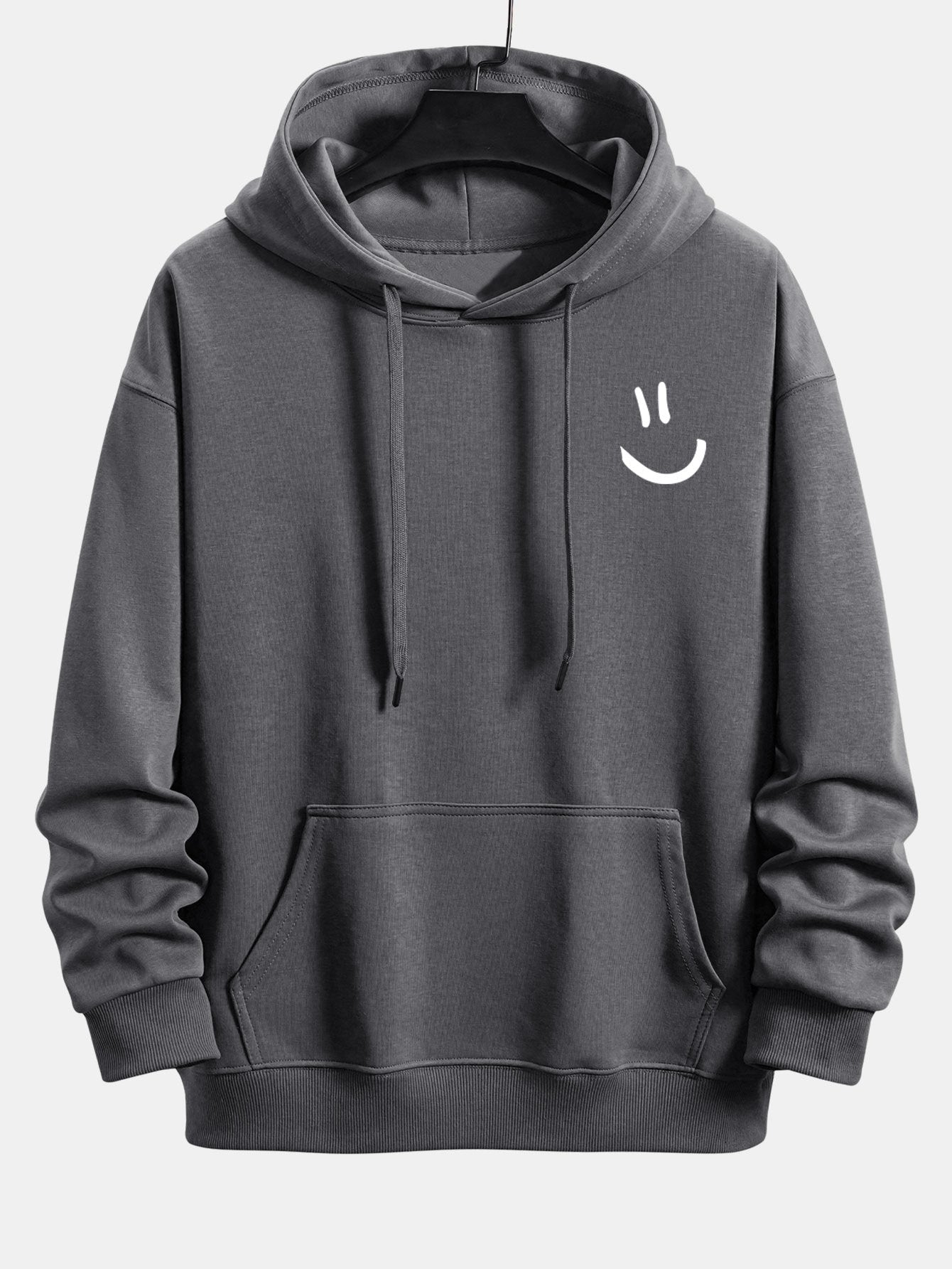 VARENO Smiley Face Hoodie