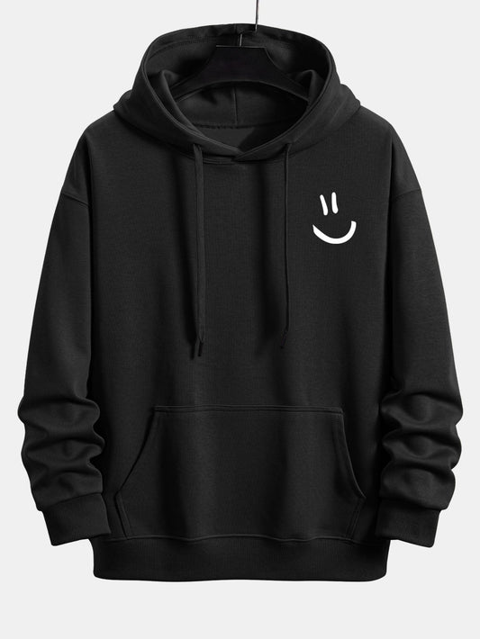 VARENO Smiley Face Hoodie