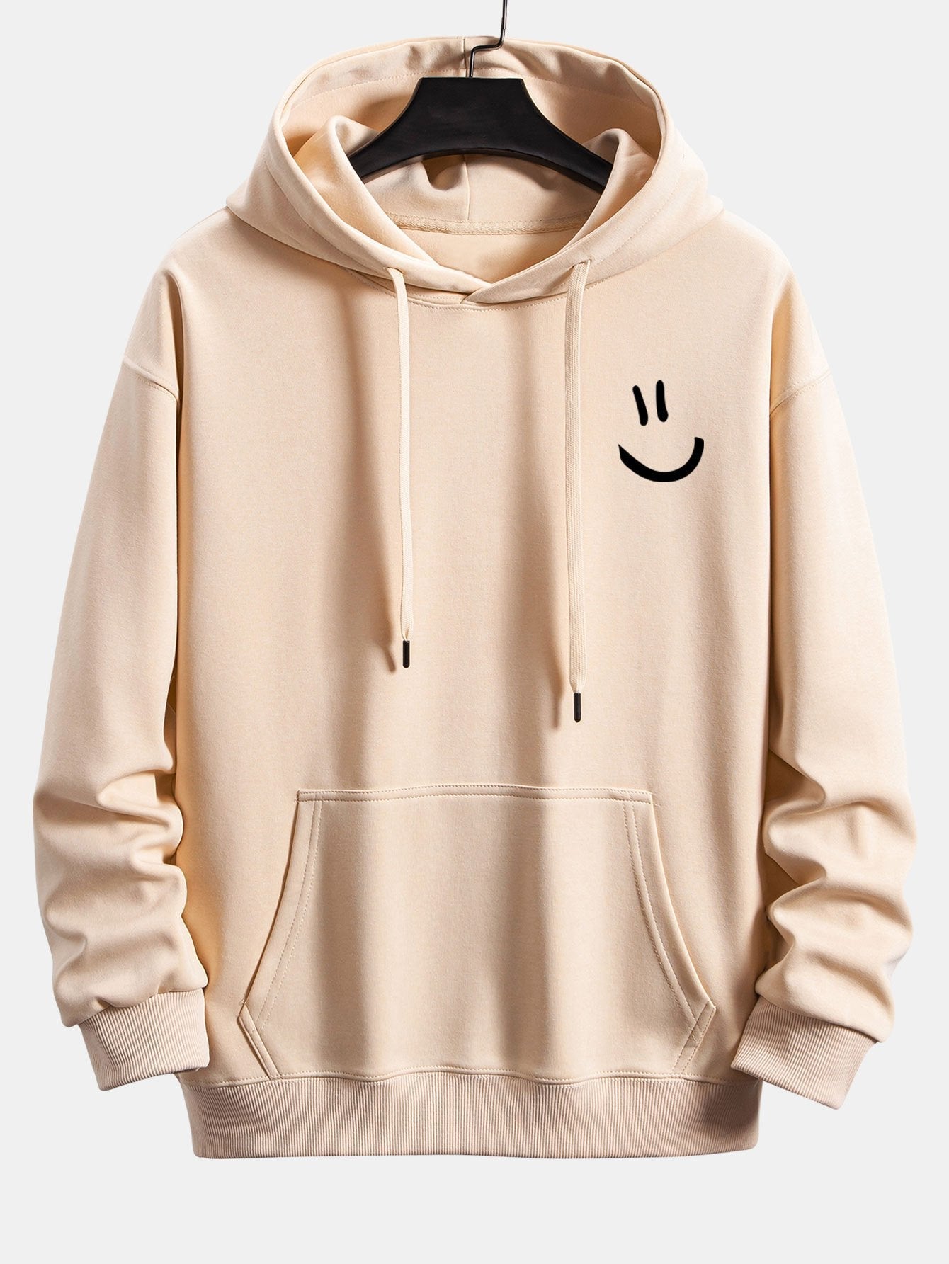 VARENO Smiley Face Hoodie