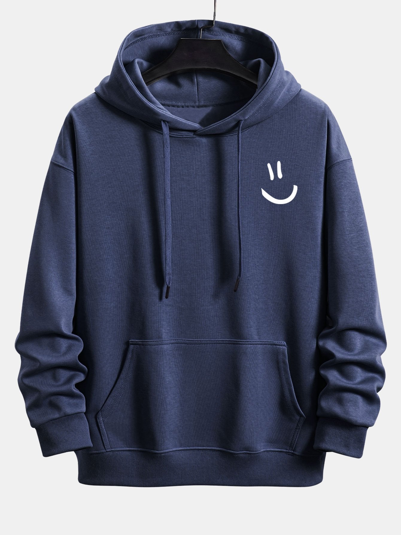VARENO Smiley Face Hoodie