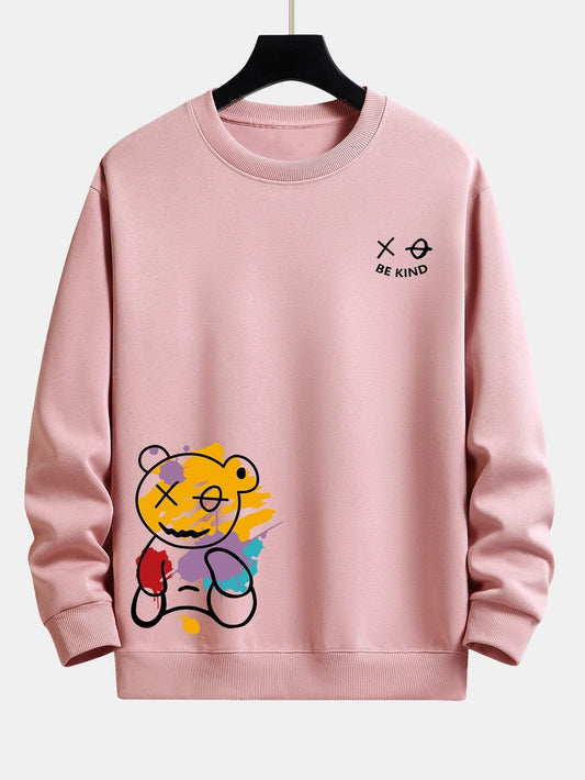 VARENO Graffiti Bear Sweatshirt