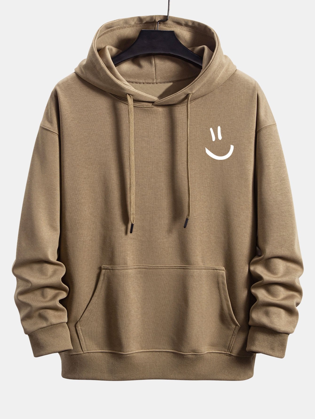 VARENO Smiley Face Hoodie
