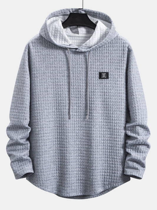 VARENO Düz Renk Hoodie