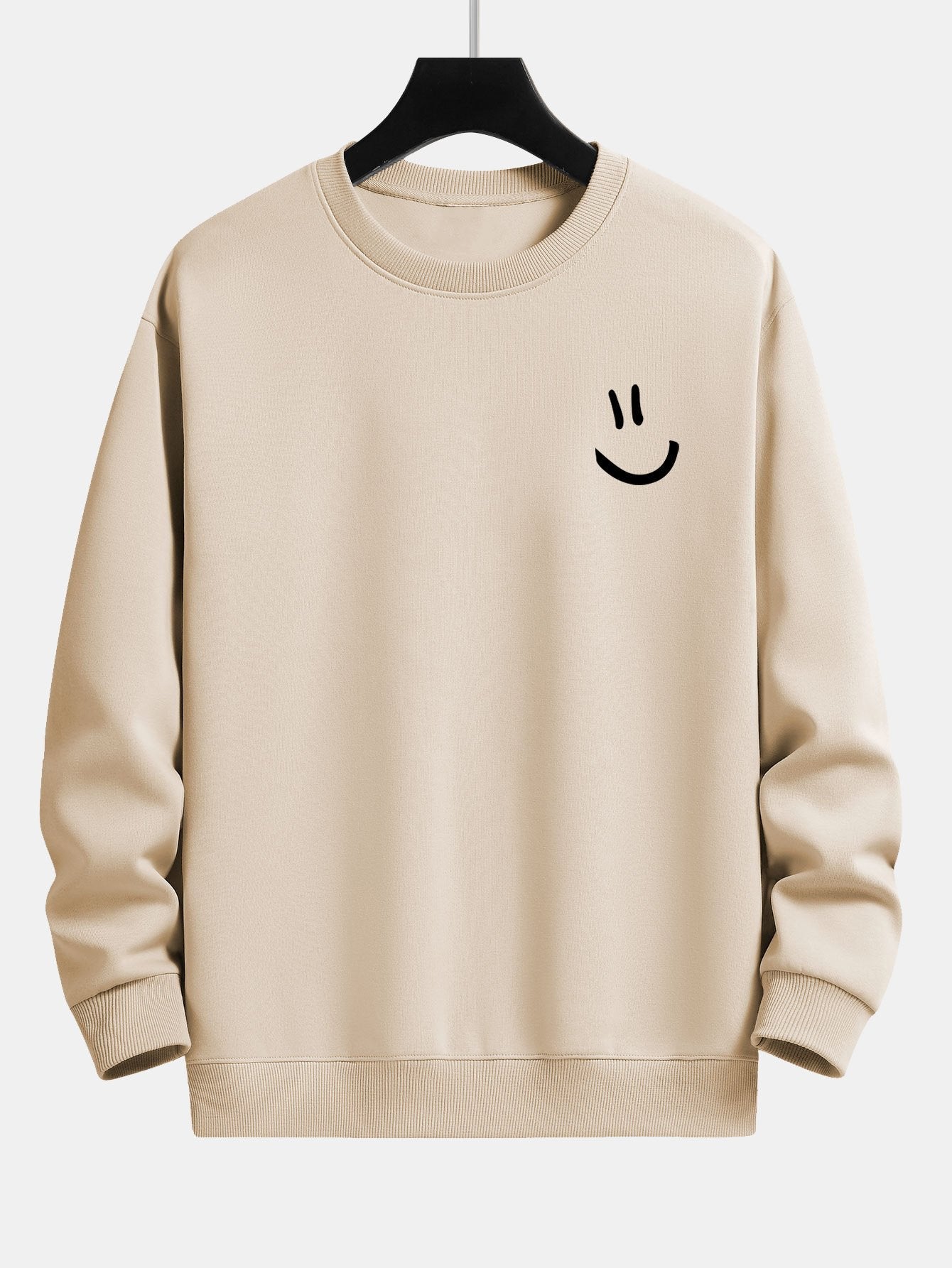 VARENO Smiley Face Sweatshirt