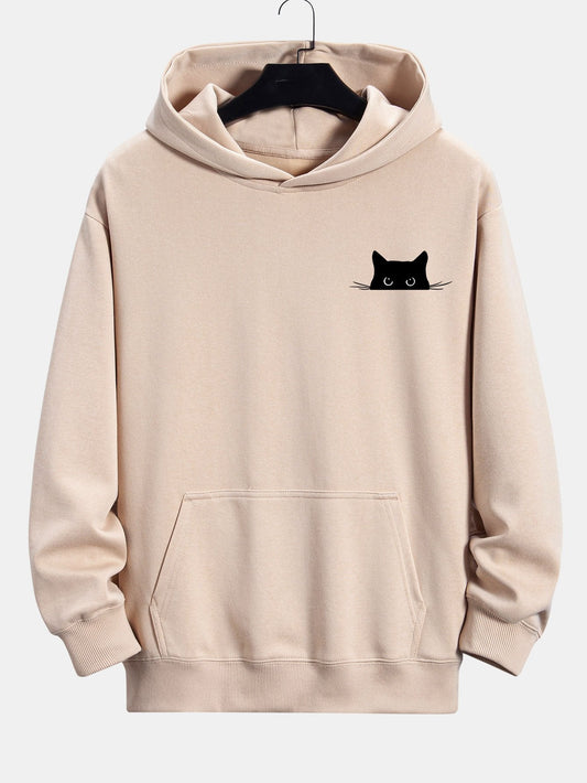 VARENO Black Cat Fit Hoodie