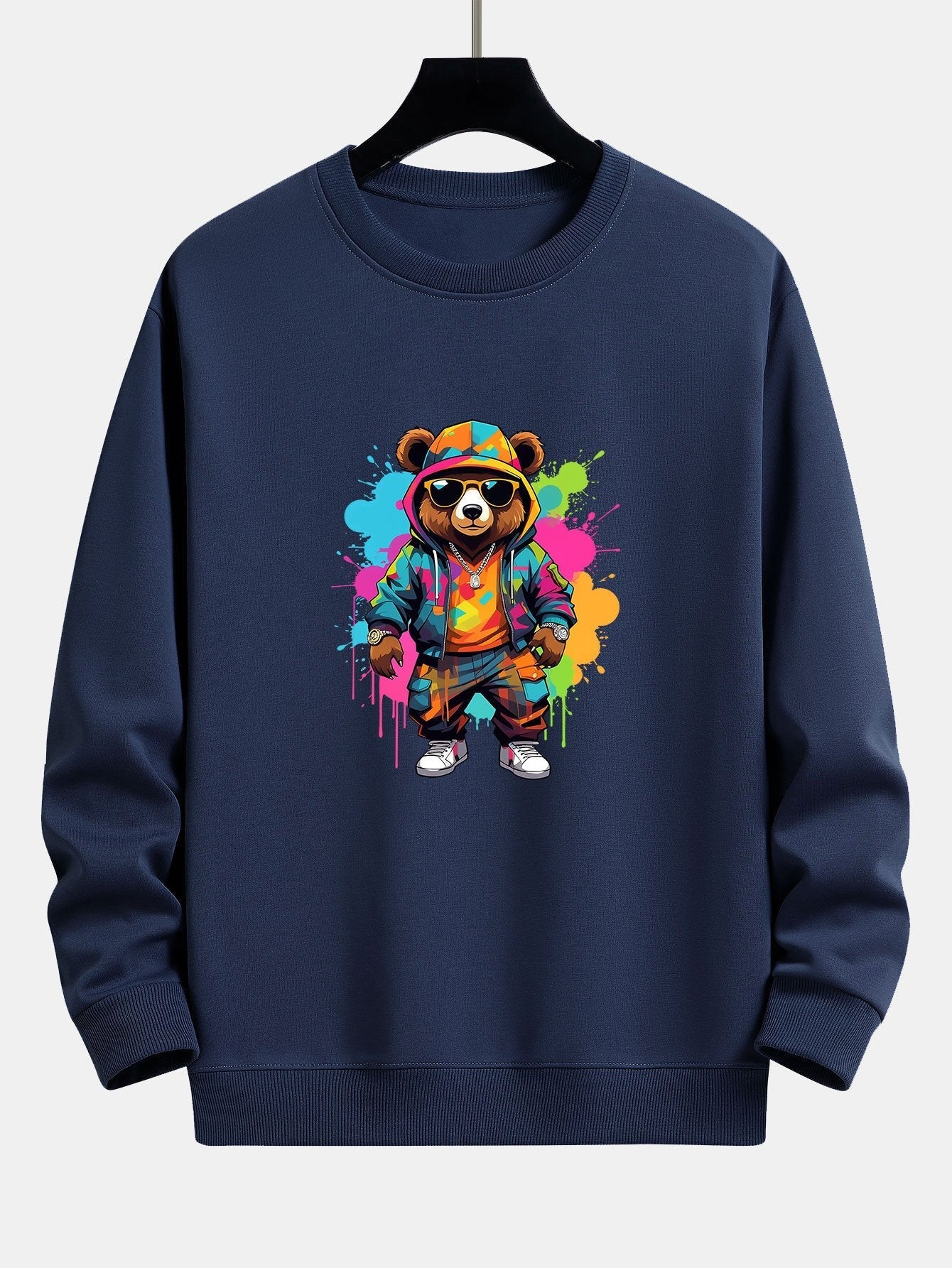 VARENO Splash Bear Sweatshirt