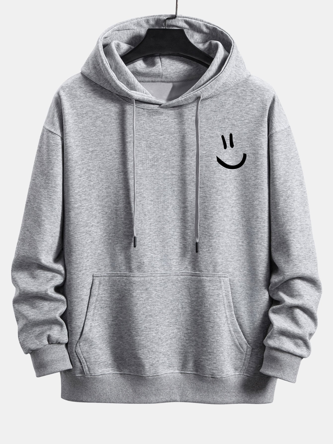 VARENO Smiley Face Hoodie