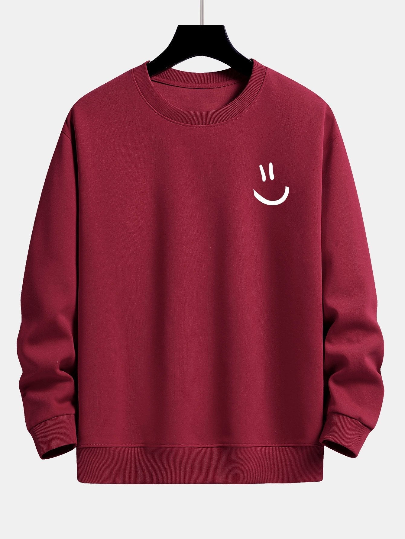 VARENO Smiley Face Sweatshirt