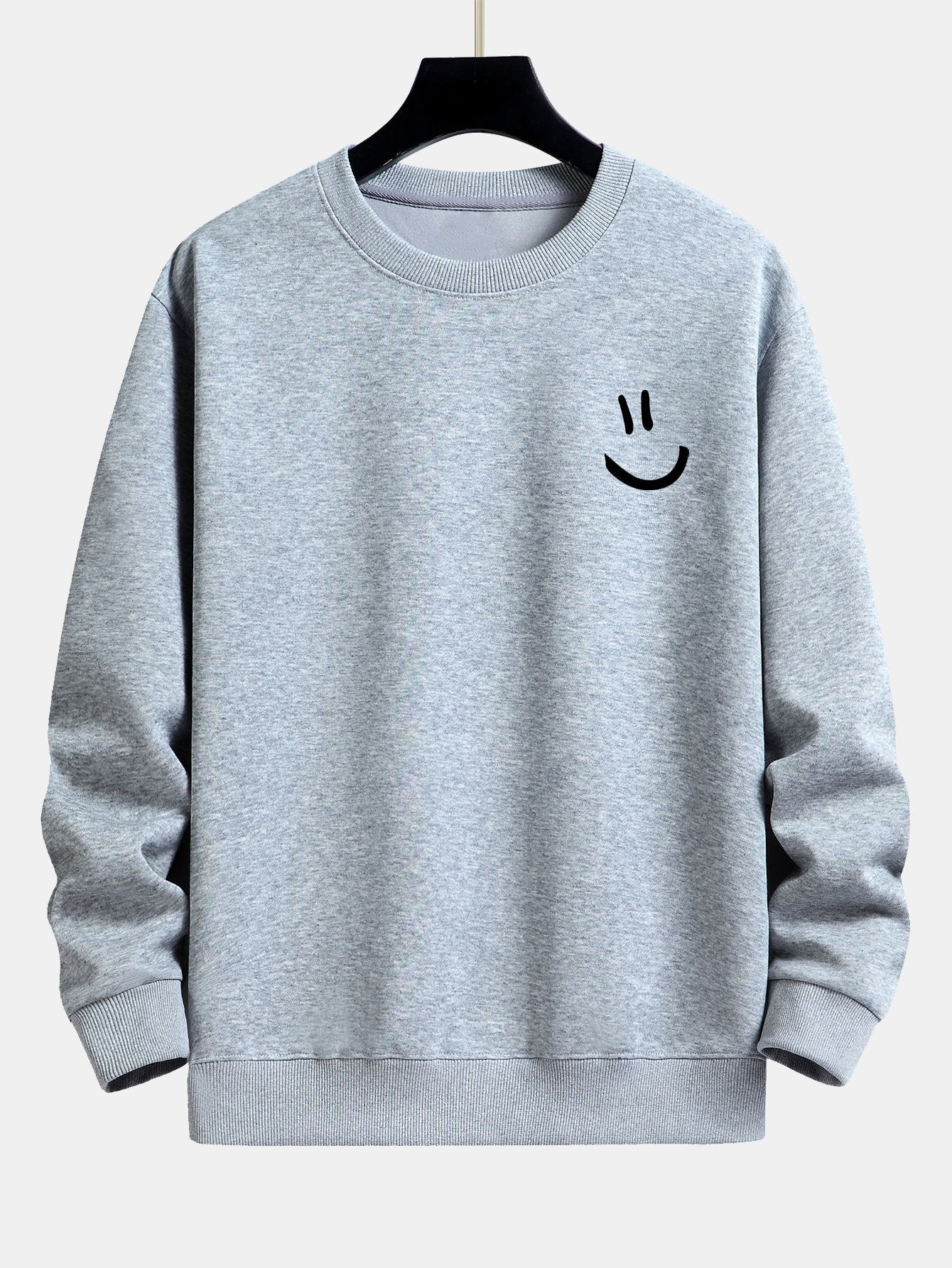 VARENO Smiley Face Sweatshirt