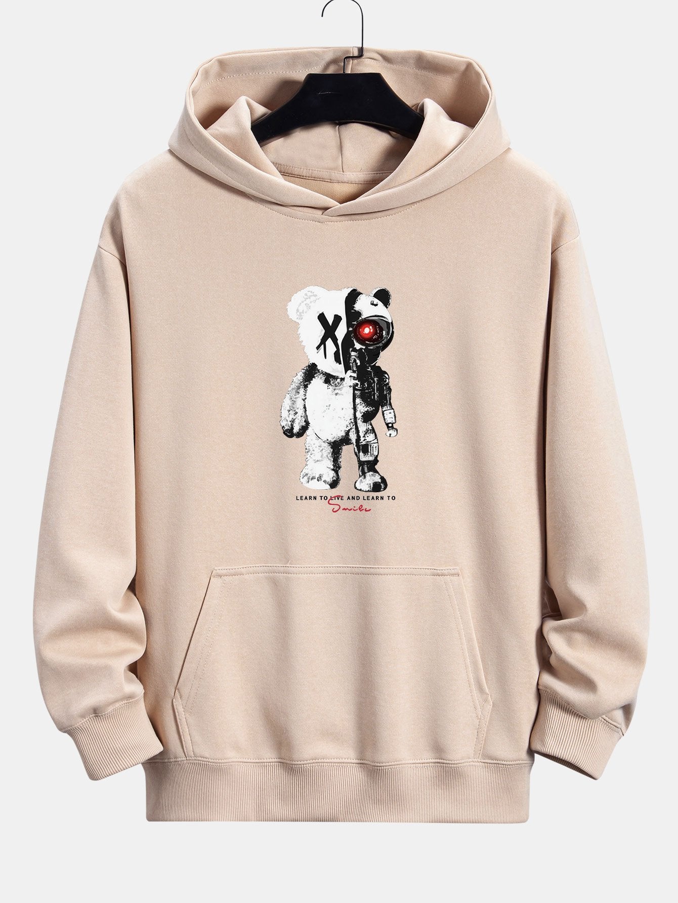 VARENO Robot Bear Hoodie