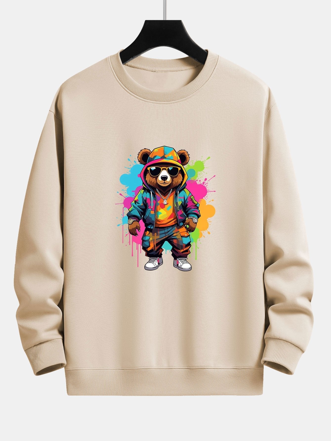 VARENO Splash Bear Sweatshirt