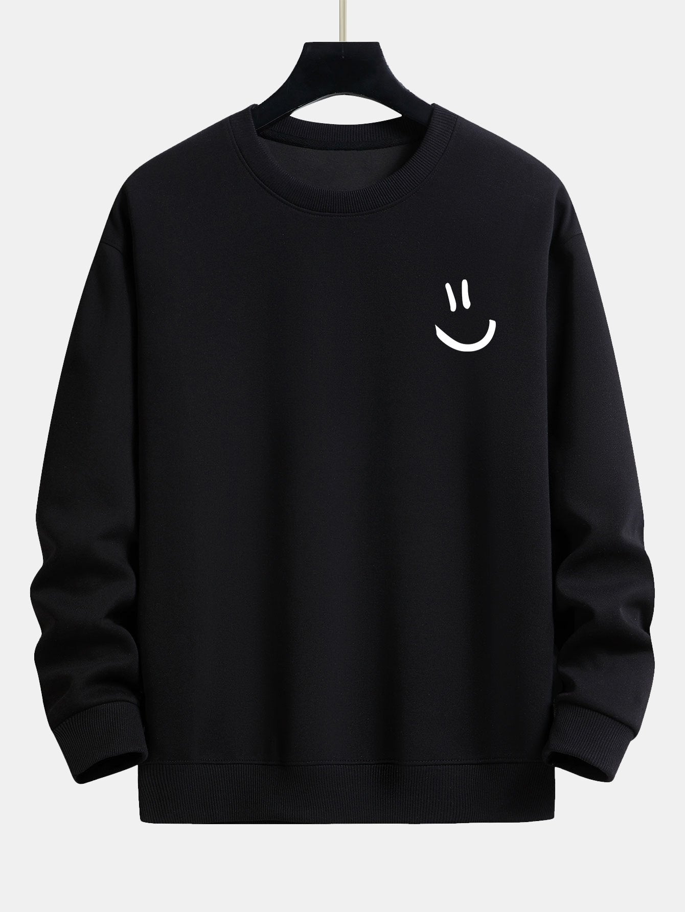 VARENO Smiley Face Sweatshirt