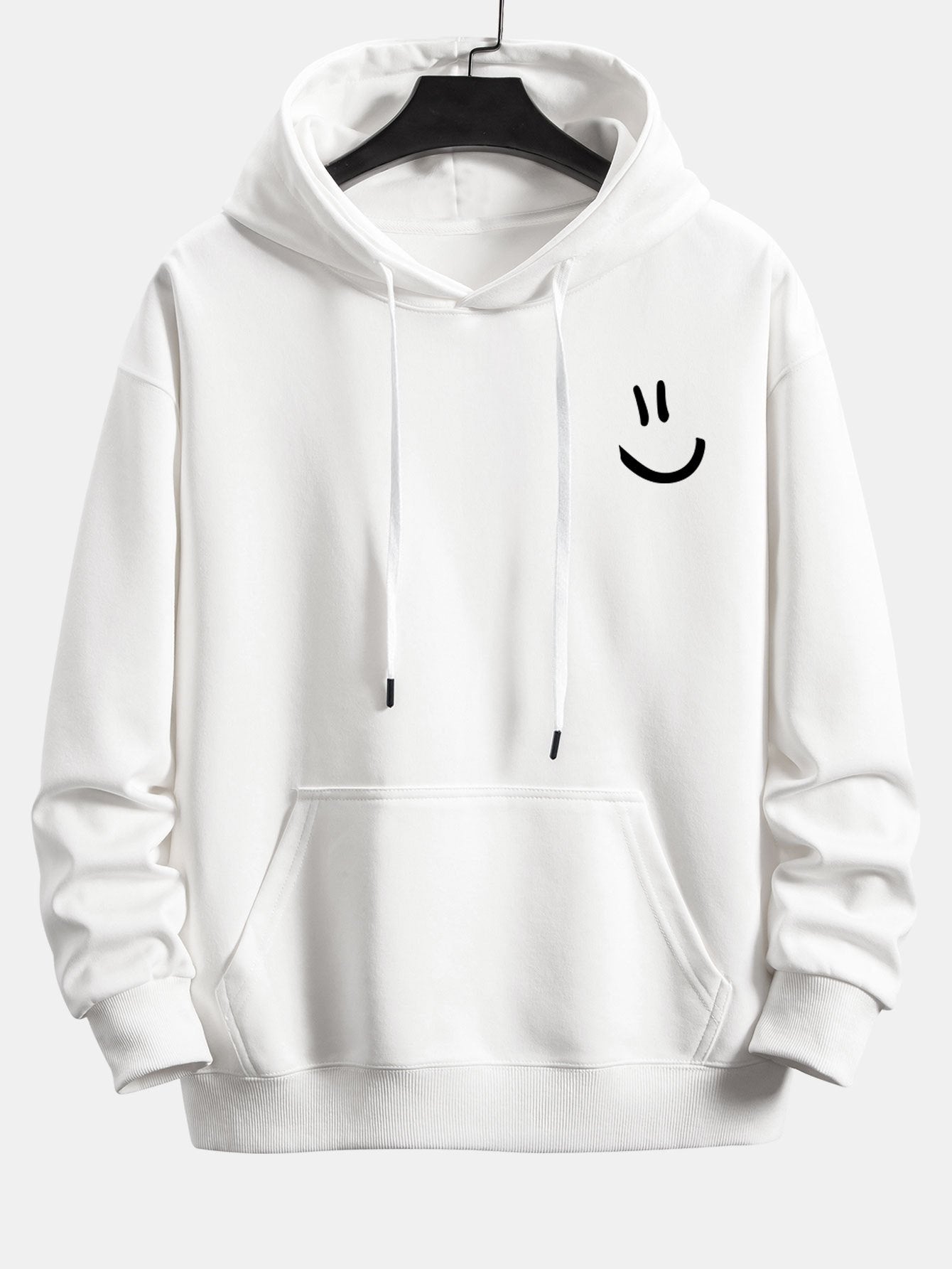 VARENO Smiley Face Hoodie