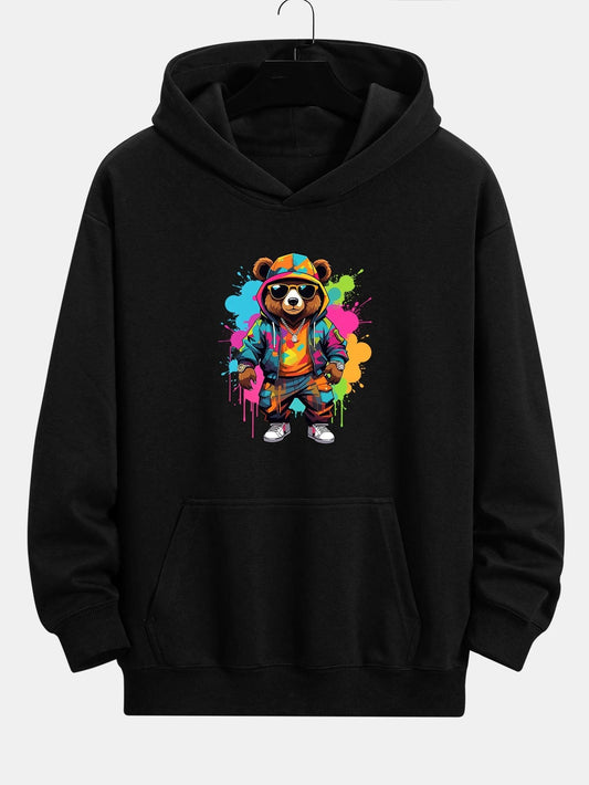 VARENO Ink Bear Hoodie