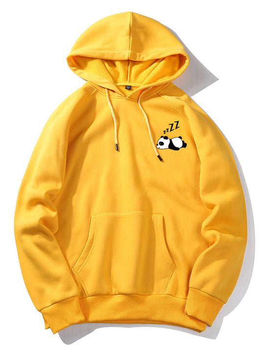VARENO Lazy Panda Hoodie